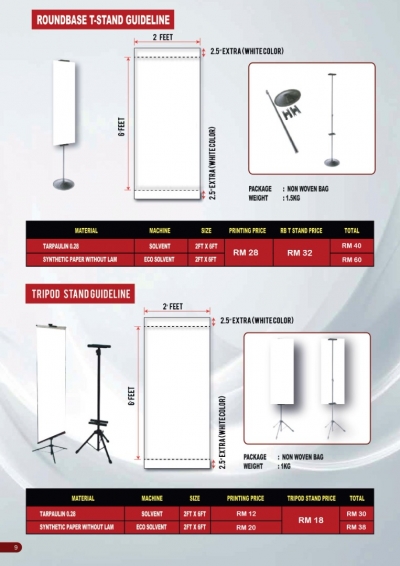 Roundbase T-stand